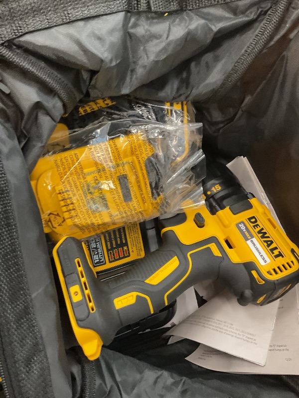 Photo 1 of DEWALT 20V MAX Cordless Drill, Impact Driver, 2-Tool Power Tool Combo Kit, Brushless Power Tool Set with 2 Batteries and Charger Included (DCK277D2)