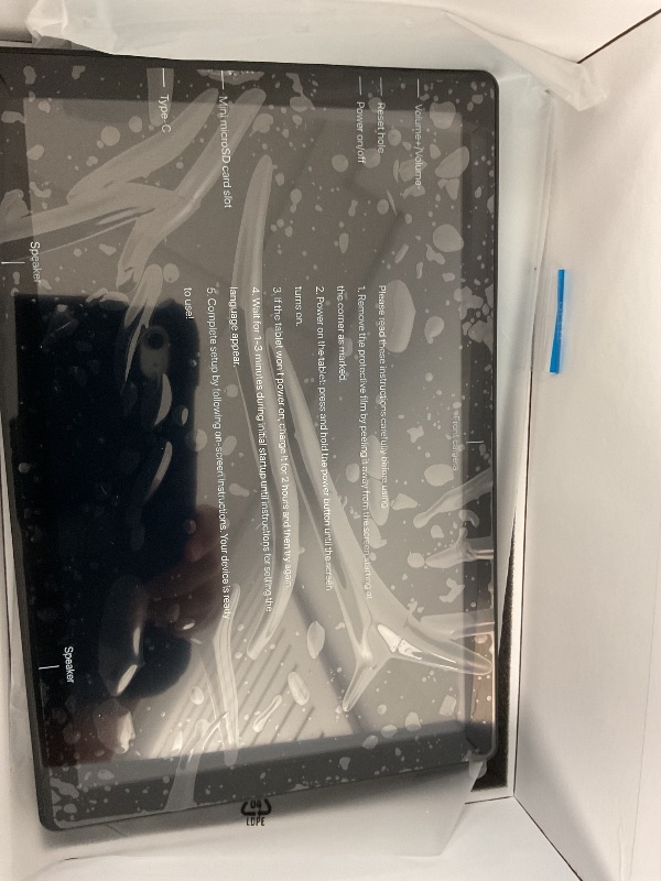 Photo 1 of 2025 Upgraded Android Tablet with Charging Speaker Dock, 2 Years Protection, Otca-Core CPU, 64GB Storage with 1TB Expansion, WiFi 6, BT5.3, Google Tablet, US Version