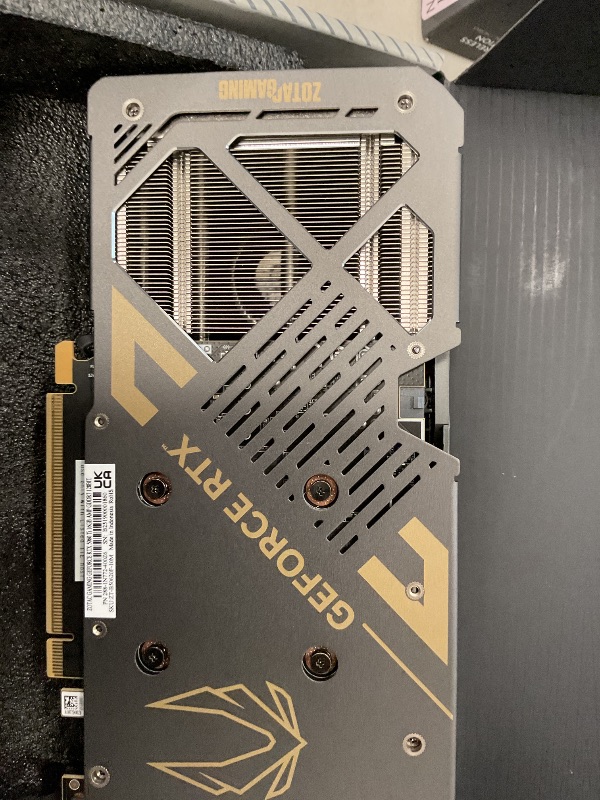 Photo 1 of ZOTAC Gaming GeForce RTX 5060 Ti 16GB AMP DLSS 4 16GB GDDR7 128-bit 28 Gbps PCIE 5.0 Gaming Graphics Card, IceStorm 2.0 Cooling, White LED Lighting, ZT-B50620F-10M