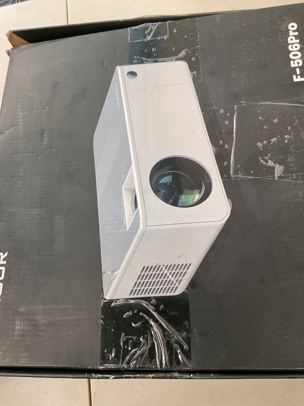 Photo 1 of FANGOR 1080P HD Projector, WiFi Bluetooth Projectors, Max 230” Projection Screen Portable Home Theater Video Movie Proyector With Tripod, Compatible with HDMI, USB, Laptop, iOS & Android Phone