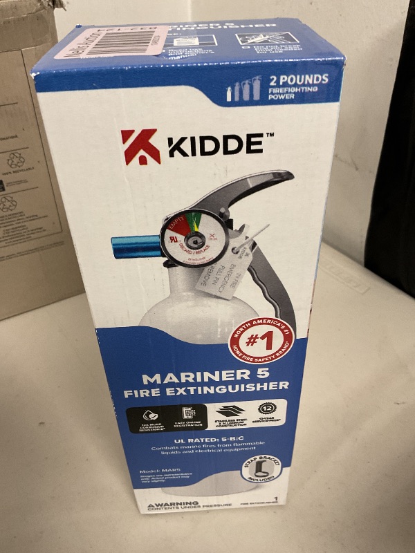 Photo 1 of Kidde Mariner 5 Fire Extinguisher 