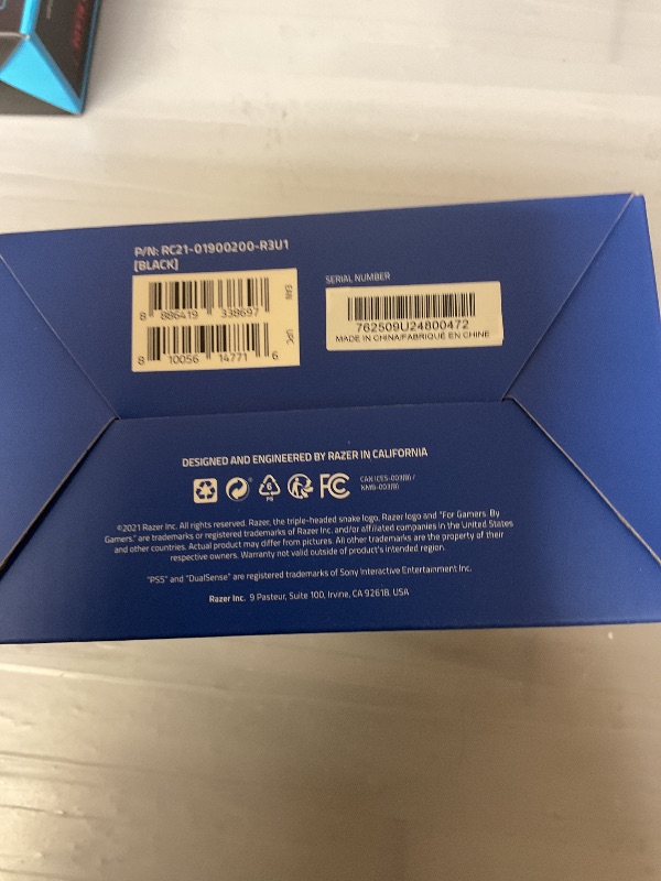 Photo 1 of Razer Quick Charging Stand for PlayStation 5: - Curved Cradle Design - Matches PS5 DualSense Wireless Controller - One-Handed Navigation - USB Powered - Black (Controller Sold Separately)