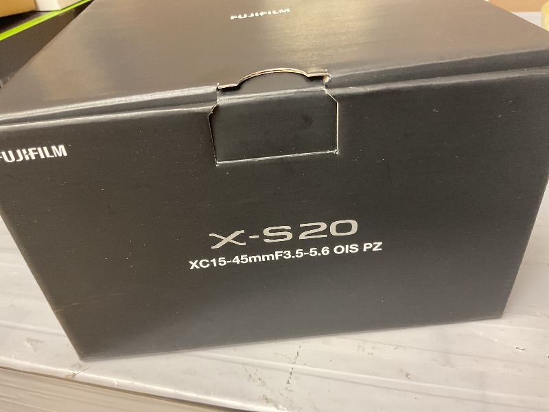 Photo 1 of Fujifilm X-S20 Mirrorless Digital Camera XC15-45mm Lens Kit Black