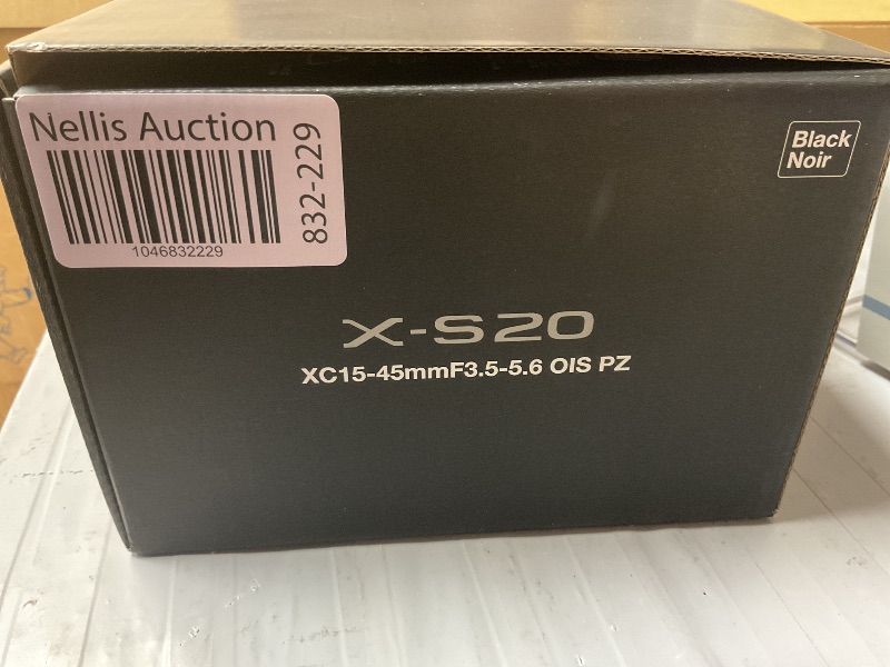 Photo 1 of Fujifilm X-S20 Mirrorless Digital Camera XC15-45mm Lens Kit Black