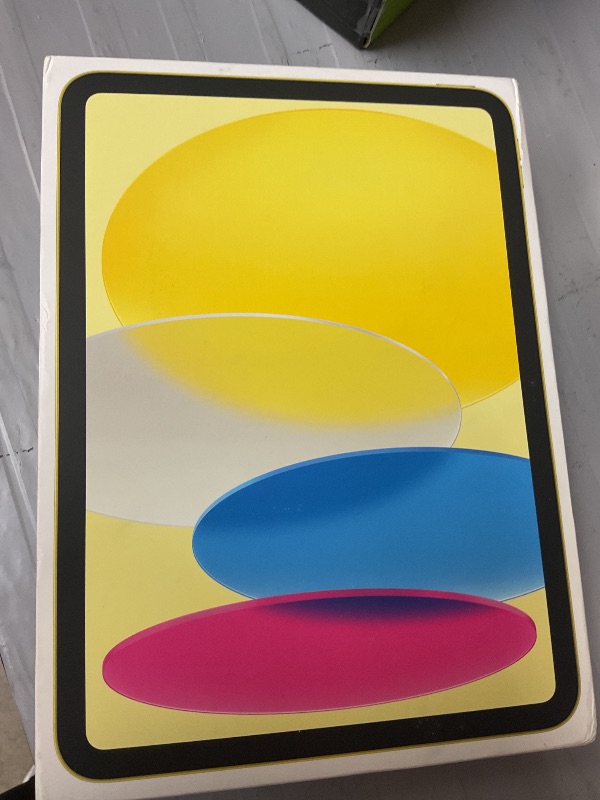 Photo 1 of Apple iPad 11-inch: A16 chip, 11-inch Model, Liquid Retina Display, 128GB, Wi-Fi 6, 12MP Front/12MP Back Camera, Touch ID, All-Day Battery Life — Yellow