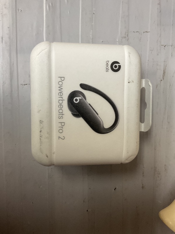 Photo 1 of Beats Powerbeats Pro 2 Wireless Bluetooth Earbuds - Noise Cancelling, Heart Rate Monitor, IPX4, Up to 45H Battery & Charging Case, Works with Apple & Android - Jet Black