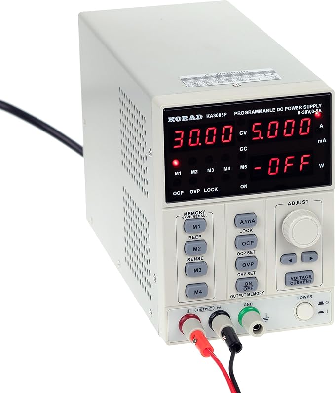 Photo 1 of KORAD KA3005P - Programmable Precision Variable Adjustable 30V, 5A DC Linear Power Supply Digital Regulated Lab Grade…