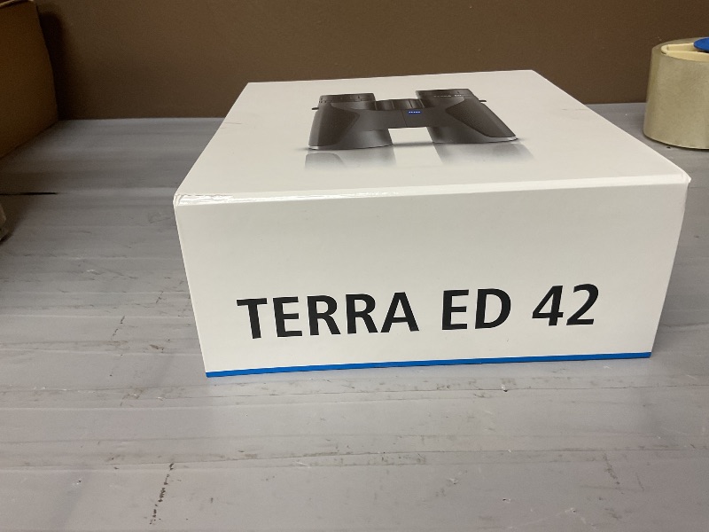 Photo 1 of ZEISS Terra ED Binoculars 10x42 Waterproof, and Fast Focusing with Coated Glass for Optimal Clarity in All Weather Conditions for Bird Watching, Hunting, Sightseeing, Black