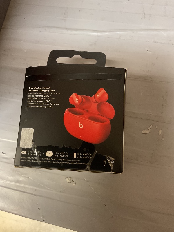 Photo 1 of Beats Studio Buds - True Wireless Noise Cancelling Earbuds - Compatible with Apple & Android, Built-in Microphone, IPX4 Rating, Sweat Resistant Earphones, Class 1 Bluetooth Headphones