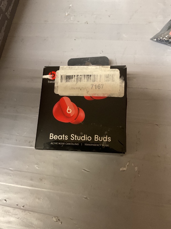 Photo 1 of Beats Studio Buds - True Wireless Noise Cancelling Earbuds - Compatible with Apple & Android, Built-in Microphone, IPX4 Rating, Sweat Resistant Earphones, Class 1 Bluetooth Headphones