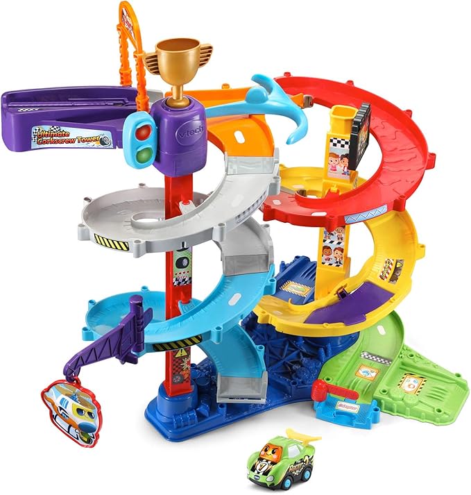 Photo 1 of VTech Go! Go! Smart Wheels Spinning Spiral Tower Playset (Frustration Free Packaging)
