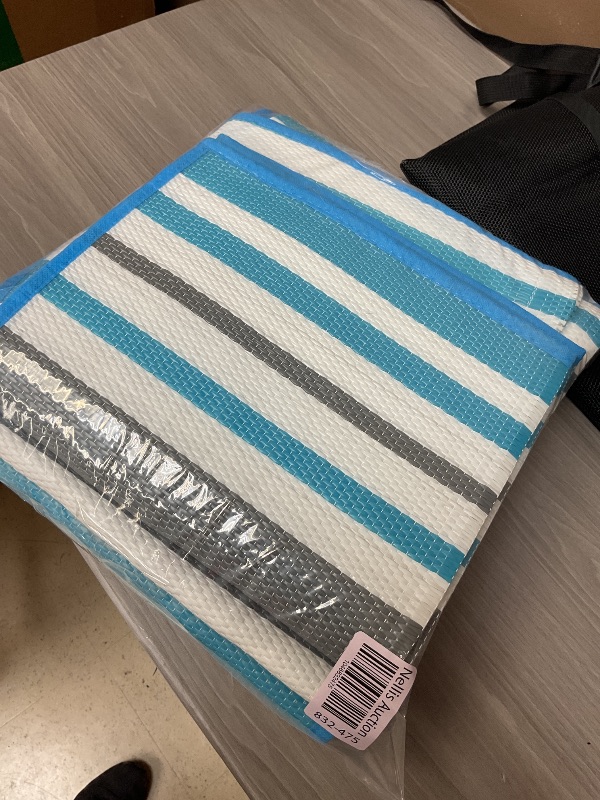Photo 1 of Outdoor Patio Rug Waterproof Camping - Outdoor Plastic Straw Rug Area Carpet Clearance for Outside, Porch, RV Camper, Picnic, Balcony & Backyard, Patio Decor, Clearance