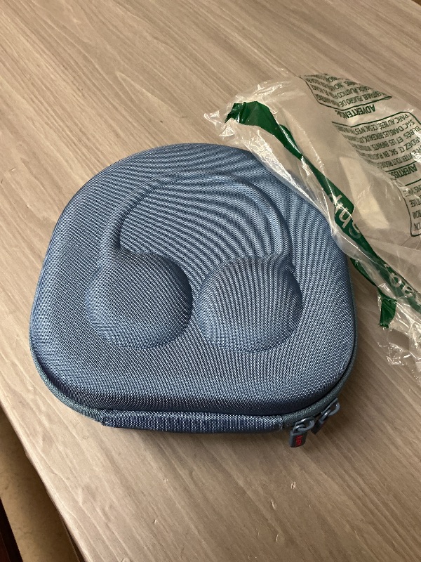 Photo 1 of CASE ONLY ……ZUJFPL EVA Hard Shell Case for JBL TUN 670NC/520BT/770NC/720BT and JBL Live 670NC/770NC and Anker Soundcore Life Q20i Wireless Headphones, Premium Travel Protective Headphone Storage Bag - Blue