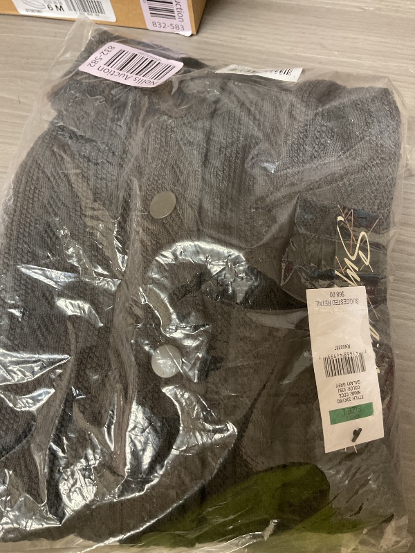 Photo 1 of UNIONBAY Women's CeCe Cable Knit Sweater Jacket, Galaxy Grey