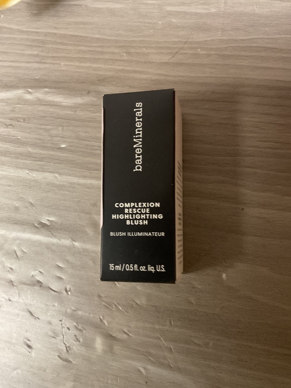 Photo 1 of bareMinerals Complexion Rescue Highlighting Liquid Blush, Liquid Highlighter + Blush Hybrid, Buildable, Gel-Cream, Liquid Blush for Cheeks, All Day Wear, Vegan