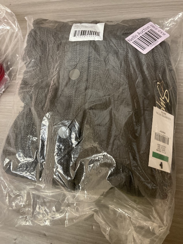 Photo 1 of UNIONBAY Women's CeCe Cable Knit Sweater Jacket, Galaxy Grey