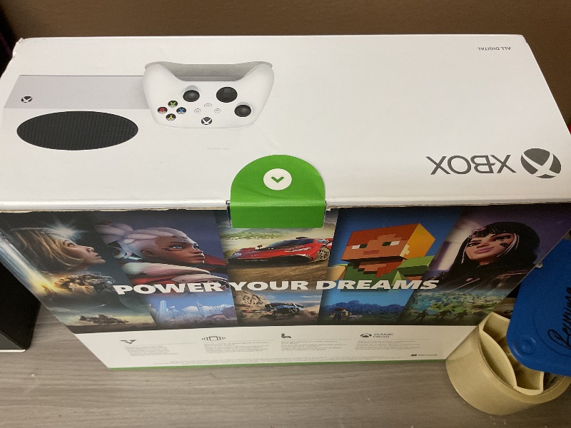 Photo 1 of Xbox Series S - All Digital Gaming Console - 512GB SSD - Includes Xbox Wireless Controller - 120FPS - Robot White