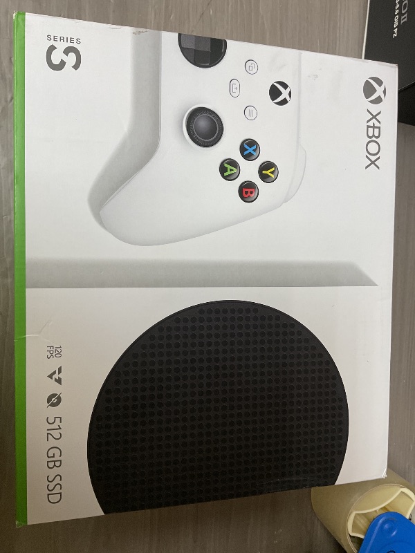 Photo 1 of Xbox Series S - All Digital Gaming Console - 512GB SSD - Includes Xbox Wireless Controller - 120FPS - Robot White