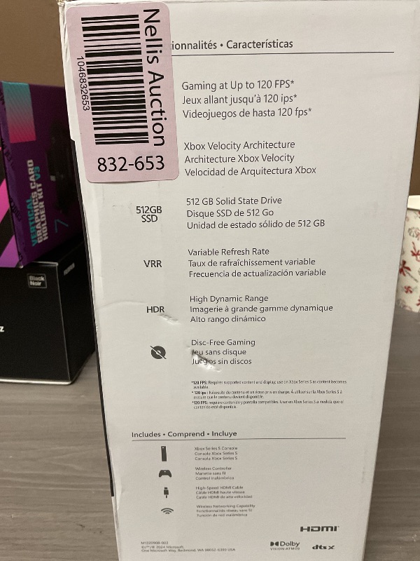 Photo 1 of Xbox Series S - All Digital Gaming Console - 512GB SSD - Includes Xbox Wireless Controller - 120FPS - Robot White