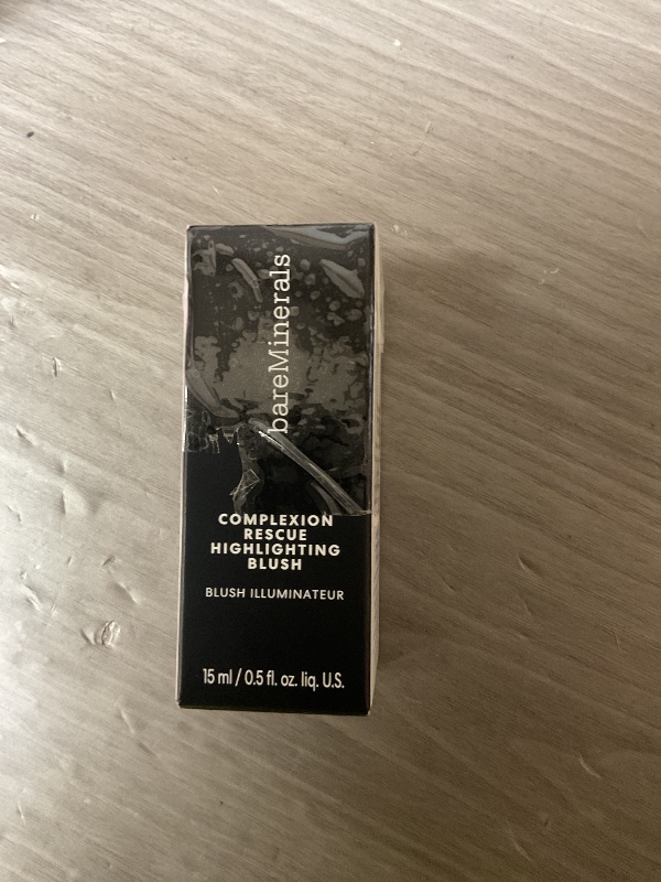 Photo 1 of bareMinerals Complexion Rescue Highlighting Liquid Blush, Liquid Highlighter + Blush Hybrid, Buildable, Gel-Cream, Liquid Blush for Cheeks, All Day Wear, Vegan