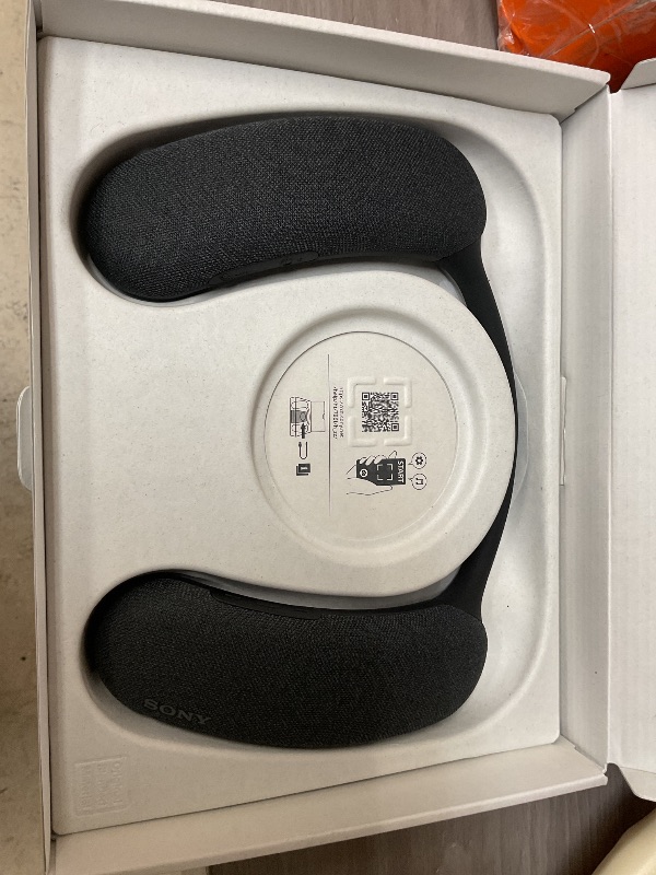 Photo 1 of Sony BRAVIA Theater U Wireless Wearable TV Speaker with Bluetooth, Personalized Home Theater Audio, Gaming Compatibility, Built-in mic, 12 Hour Battery Life, IPX4 Splash-Resistant (HT-AN7)