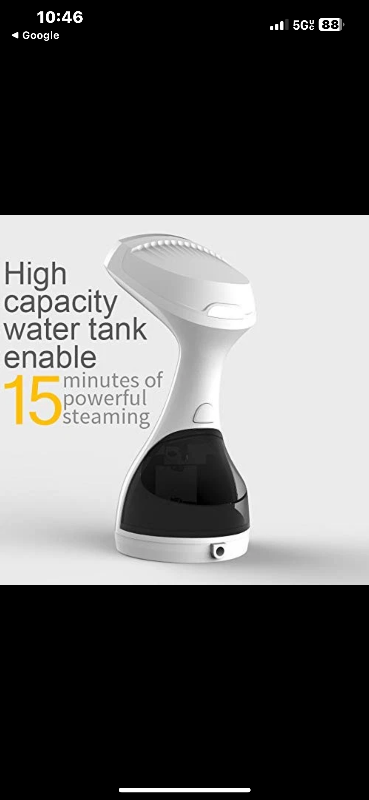 Photo 1 of Rowenta Iron Steamer for Clothes, 3in1 Hand Held Steamers, Clothing Steamer, Ironing, Lint Remover, 7.1 Oz Tank, 1875 Watts, Auto-Off, Black & Copper, DR8855