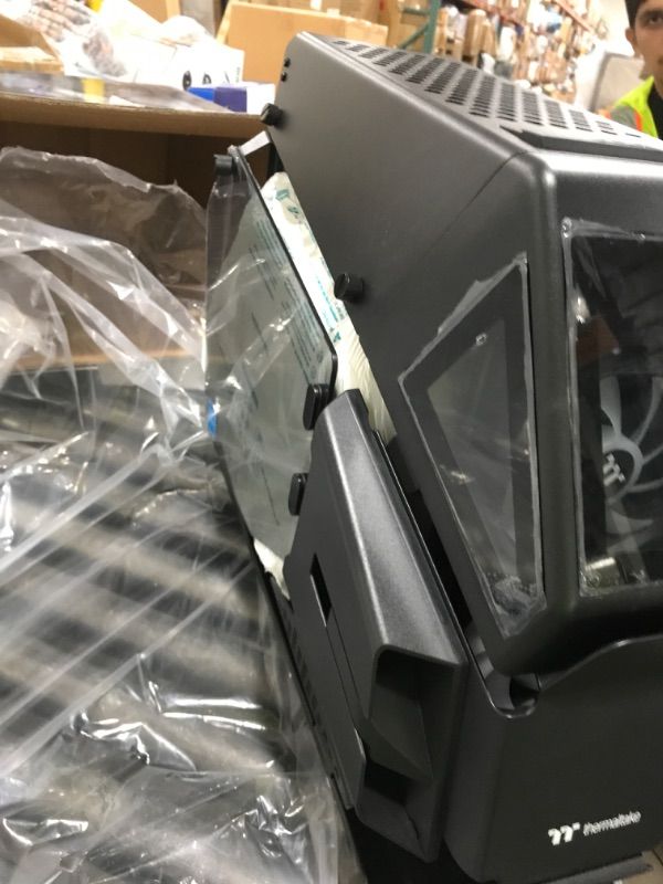 Photo 1 of Thermaltake AH T200 Helicopter Styled Open Frame Tempered Glass Swing Door USB3.1 (Gen.2) Type-C m-ATX Micro Case CA-1R4-00S1WN-00, Black