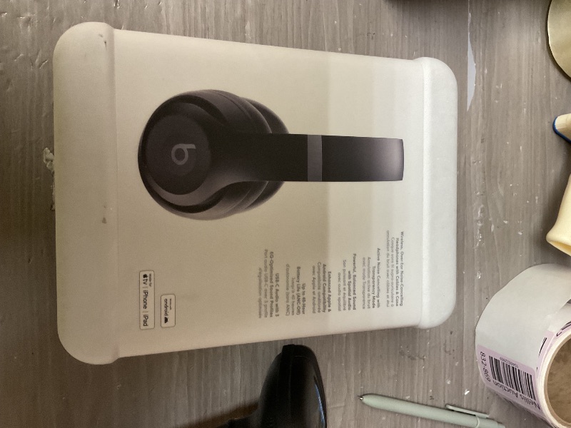 Photo 1 of Beats Studio Pro - Wireless Bluetooth Noise Cancelling Headphones - Personalized Spatial Audio, USB-C Lossless Audio, Apple & Android Compatibility, Up to 40 Hours Battery Life - Black