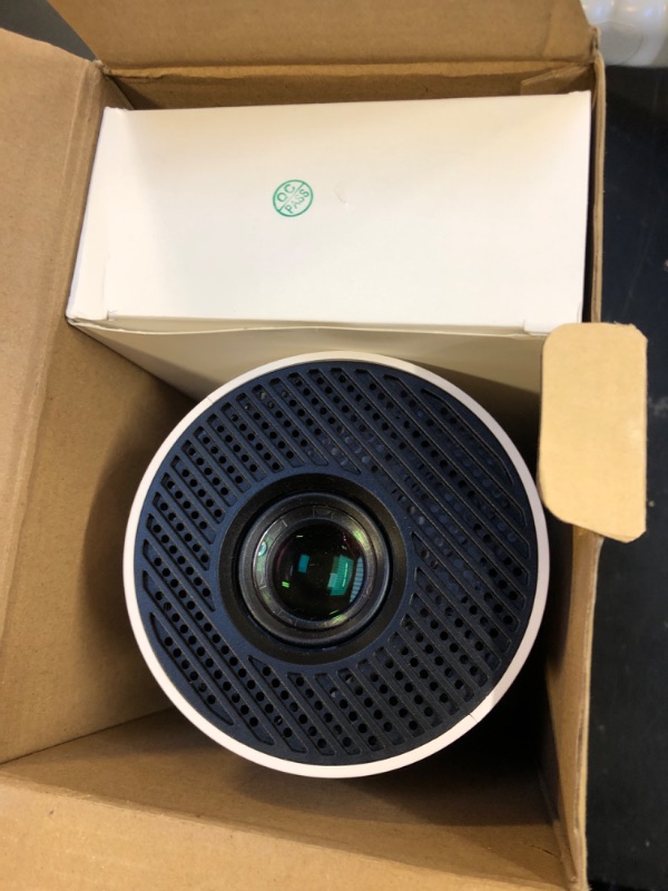 Photo 1 of [Built-in Apps & 2025 Upgraded] Mini Projector with WiFi 6 and Bluetooth 5.4 Support 4K 1080P Auto Keystone 180° Rotatable Projector Portable Compatibile with HDMI/TV Stick/Memory Stick/Laptop, White