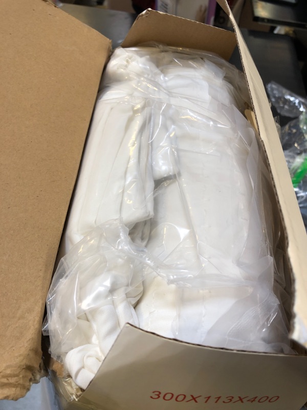 Photo 1 of KASENTEX Oversized Queen Quilt Set 102"x106" – Soft Washed 3-Layer Lightweight Bedspread, Minimalist Nordic Design, All-Season Spring & Summer Quilt Set (1 Quilt + 2 Pillow Shams),Cream White