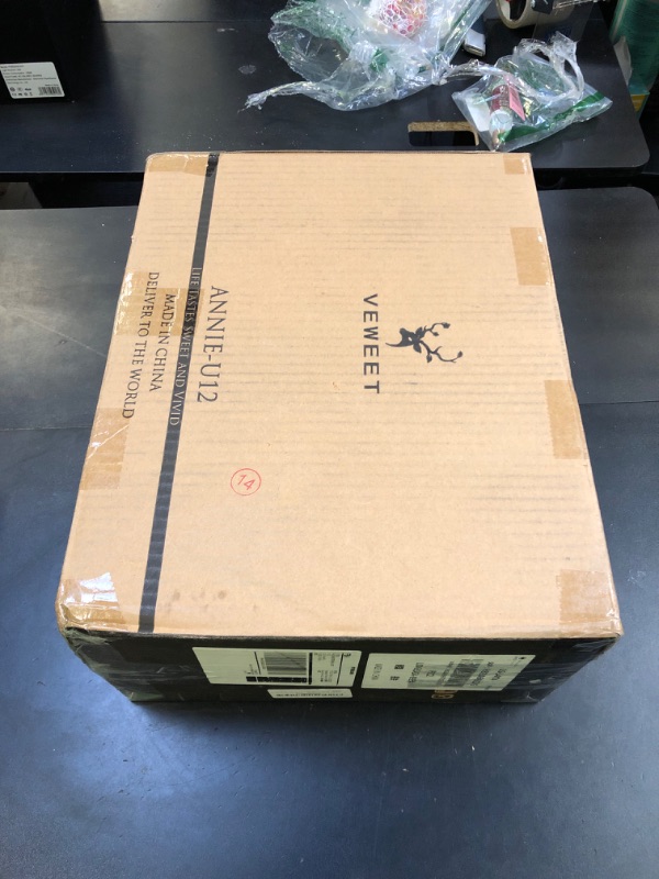 Photo 1 of **INCOMPLETE** VEWEET Porcelain Dinnerware Set with Pink Floral, 8 PCS Including Dinner Plates and Cereal Bowls, Series Annie