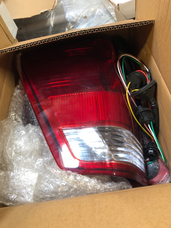 Photo 1 of Tail Light Compatible with 2004-2015 Nissan Titan without Utility Compartment Model Rear Brake Lamp Left Driver and Right Passenger Side Taillight Replaces 26550ZH226 265557S227