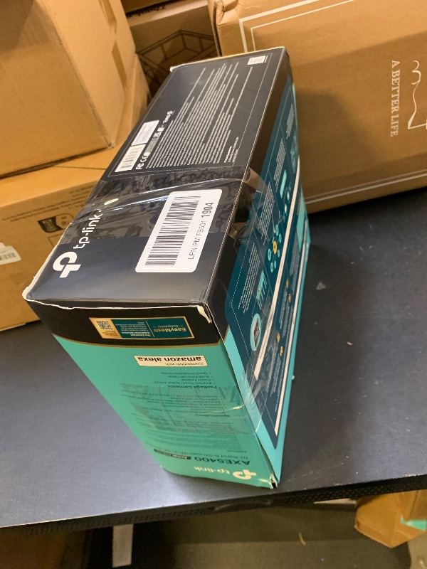 Photo 1 of TP-Link AXE5400 Tri-Band WiFi 6E Router (Archer AXE75), 2025 PCMag Editors' Choice, Gigabit Internet for Gaming & Streaming, New 6GHz Band, 160MHz, OneMesh, Quad-Core CPU, VPN & WPA3 Security