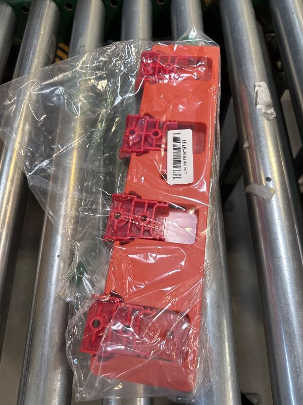Photo 1 of PERCH 4 Pack Milwaukee Tool Holder with 4 Pack Milwaukee Battery Holder for Milwaukee 18v Tools and Milwaukee 18v Battery