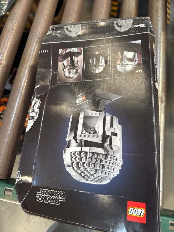 Photo 1 of LEGO Star Wars The Mandalorian Helmet 75328 Buildable Model Kit, Display Collectible Decoration Set for Adults, Men, Women, Mom, Dad, Collectible Gift Idea