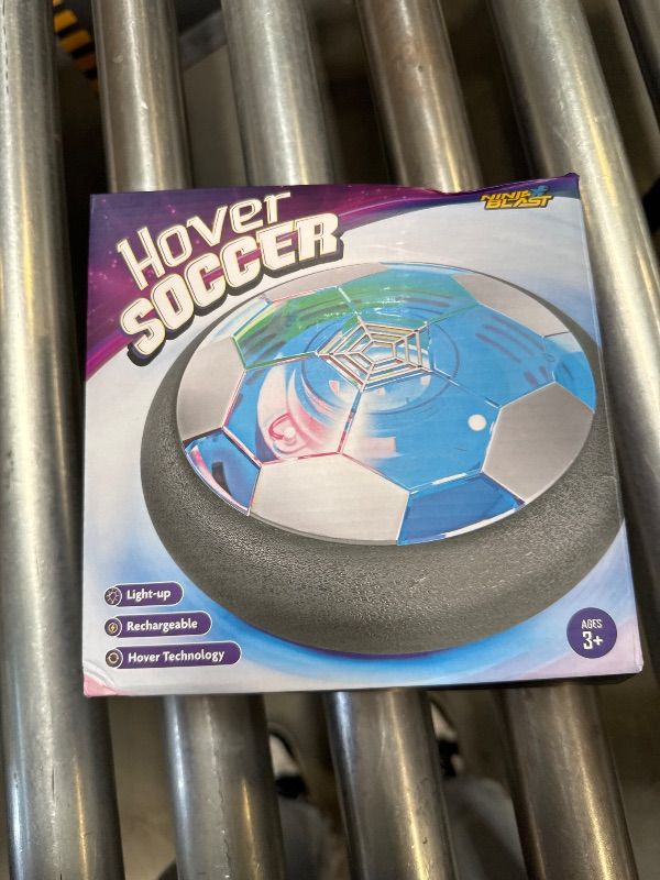 Photo 1 of Hover Soccer Ball for Kids - Boy Birthday Gifts - Indoor Toy Games Gift for Boys Age 6, 7, 8, 9, 10, 11, 12 Year Old - Light-Up Toys Game for Kid - 6-8, 8-12 - Gift for 8 Year Olds (Single)