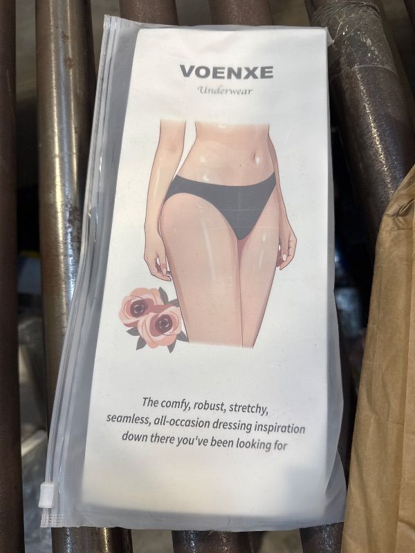 Photo 1 of voenxe Women Bikini Underwear,Seamless Breathable Ladies Panties,No Show Comfortable Briefs Undies for Women,Hipster,5-Pack