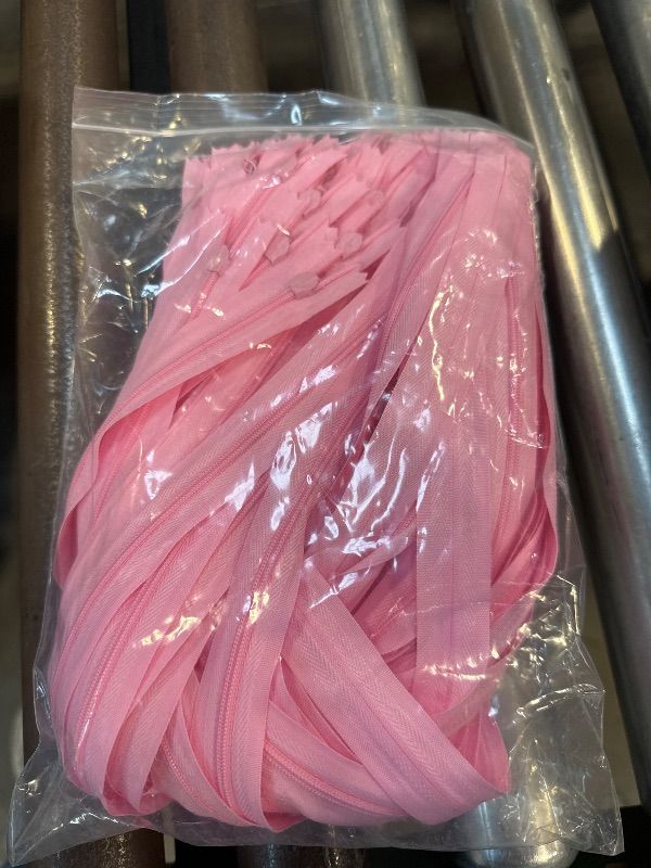 Photo 1 of Renashed 45pcs 21.5 Inch Nylon Invisible Zippers for Tailor Sewer Sewing Craft Crafter's Special (Pink)
