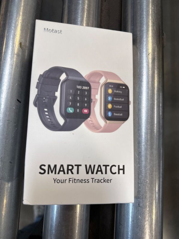 Photo 1 of Smart Watch(Answer/Make Call), 1.96" HD Smartwatch for Men Women, 2025 Fitness Activity Tracker with 110+ Sport Modes/Heart Rate/Sleep Monitor/Pedometer, IP68 Waterproof Fitness Watch for Android iOS