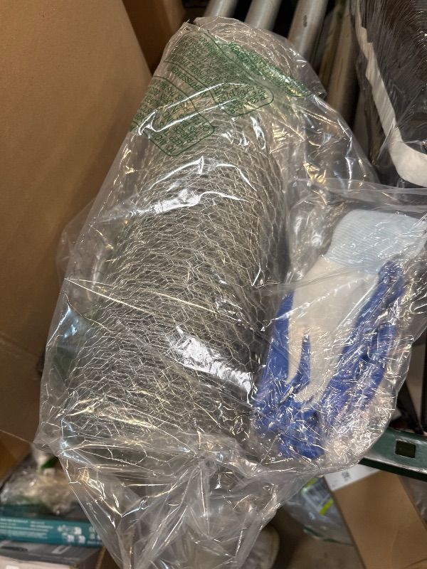 Photo 1 of Chicken Wire Fencing, 24 Rifny 16.5 Inch x 60 Feet Chicken Wire Mesh Roll for Garden Plants, 0.6 Inch Mesh Hexagonal Galvanized Metal Poultry Wire Netting for Chicken Coop Rabbit Dogs Barrier