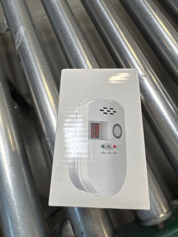 Photo 1 of HSTMYFS Natural Gas Leak Detector, Plug-in Propane Natural Gas Detector for Home Kitchen RV, Combustible & Explosive Gas Alarm for LPG, LNG, Methane