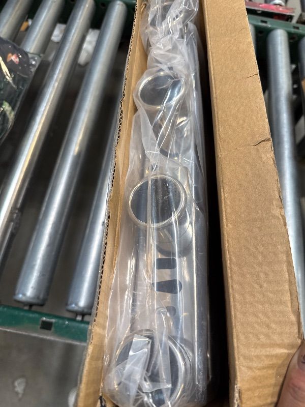 Photo 1 of 4 Rod Fishing Rod Rack for Boat, Stainless Steel Rod Holder 4 Tubes Linked Fishing Pole Holder for Boat Marine