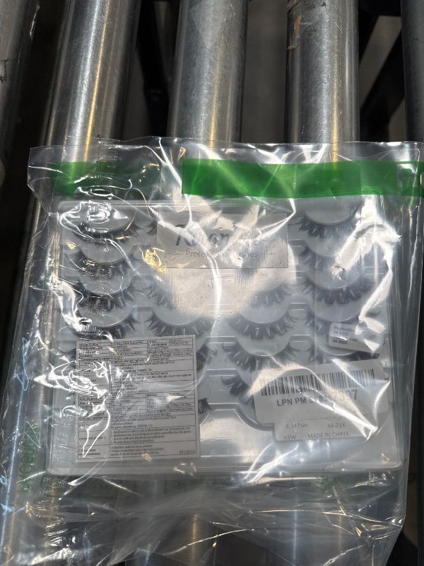 Photo 1 of Fake Eyelashes Wispy Faux Mink Lashes D Curly 3D Volume False Lashes Russian Strip Lashes Pack, 14 Pairs