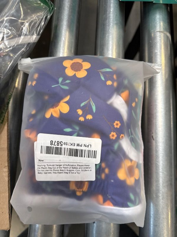 Photo 1 of Pet Soft Washable Female Diapers (3 Pack) Female Dog Diapers, Comfort Reusable Doggy Diapers for Girl Dog in Period Heat (Cute Flower, S)