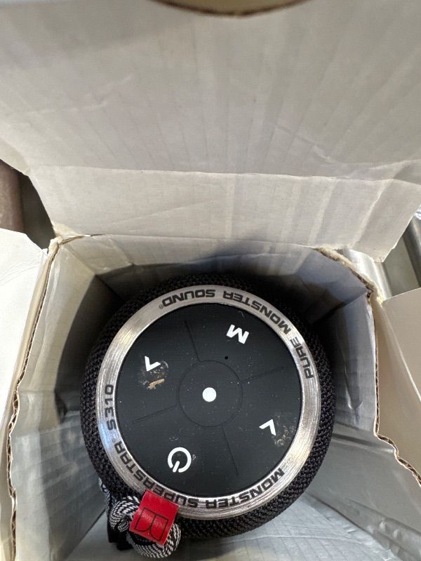 Photo 1 of Monster S310 Upgraded Bluetooth Speaker, Portable Bluetooth Speaker, 30W True Wireless Stereo Pairing Deliver Dynamic Sound, IPX6 Waterproof, Bluetooth 5.2 Built-in Mic, 24H,for Family Outdoor Black
