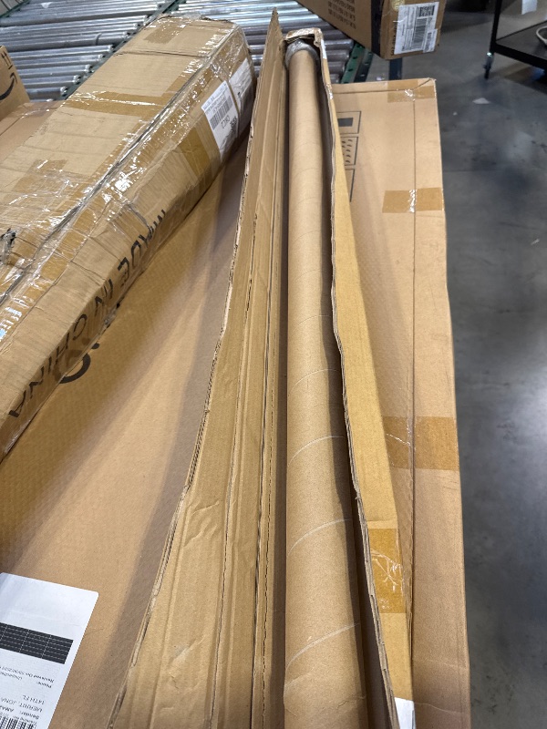 Photo 1 of 55" Weight Lifting Bar, 1" Standard Straight Barbell Bars for Weight lifting, Olympic Barbell Bar for Bench Press/Hip Thrusts/Squats/Lunges for Gym and Home, 2 Star Star-nuts (480lb Weight Capacity)
