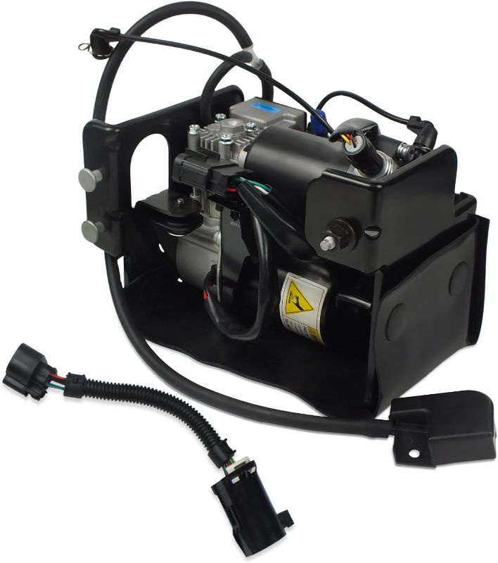 Photo 1 of Air Ride Suspension Compressor Pump Compatible with Chevy Avalanche Suburban Tahoe Cadillac Escalade GMC Yukon XL 2001-2013 15254590 19299545 949-099 949-001
