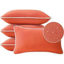 Photo 1 of Unimatta Orange Throw Cushions, 4 pcs