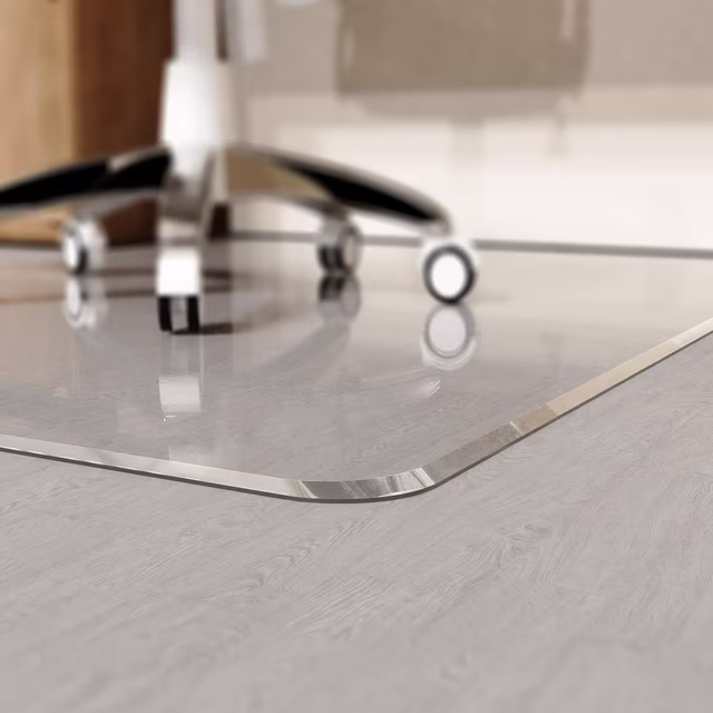 Photo 1 of Clear Floor Office Mat