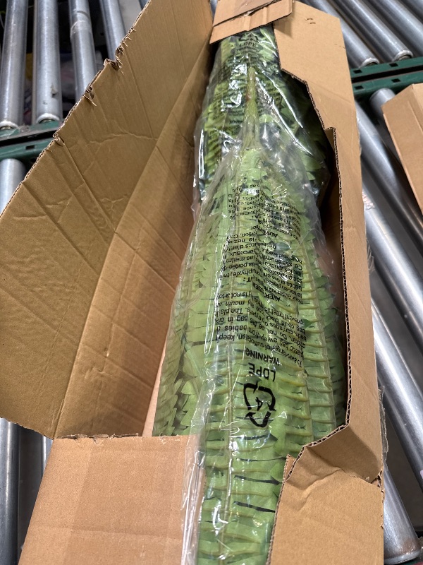 Photo 1 of Artificial Boston Fern Bush- Set of 2 Large Artificial Ferns for Outdoors, 45Inch Large Faux Ferns, Suitable for Office & Living Room Decor, 55Branches for Each Bouquet
